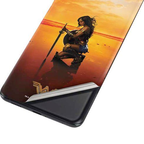 DC Comics Wonder Woman Character Movie Poster Galaxy S21 Ultra 5G Skin